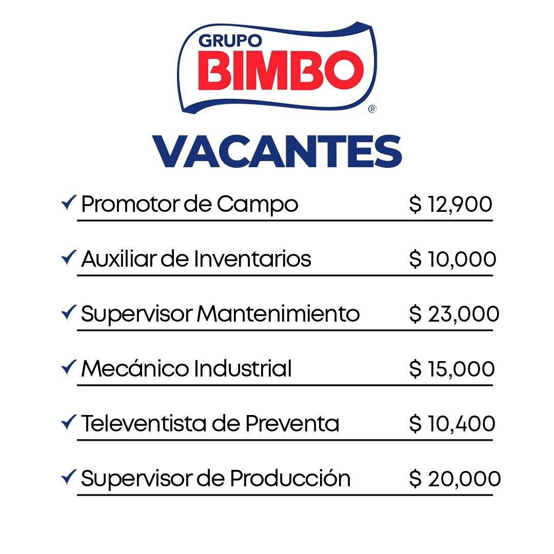 Trabajar en Grupo Bimbo: Postularte