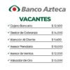 🏦 Vacantes Disponibles en Banco Azteca México – ¡Postúlate Hoy!