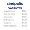 Vacantes disponibles en Cinépolis: ¡Únete al equipo!